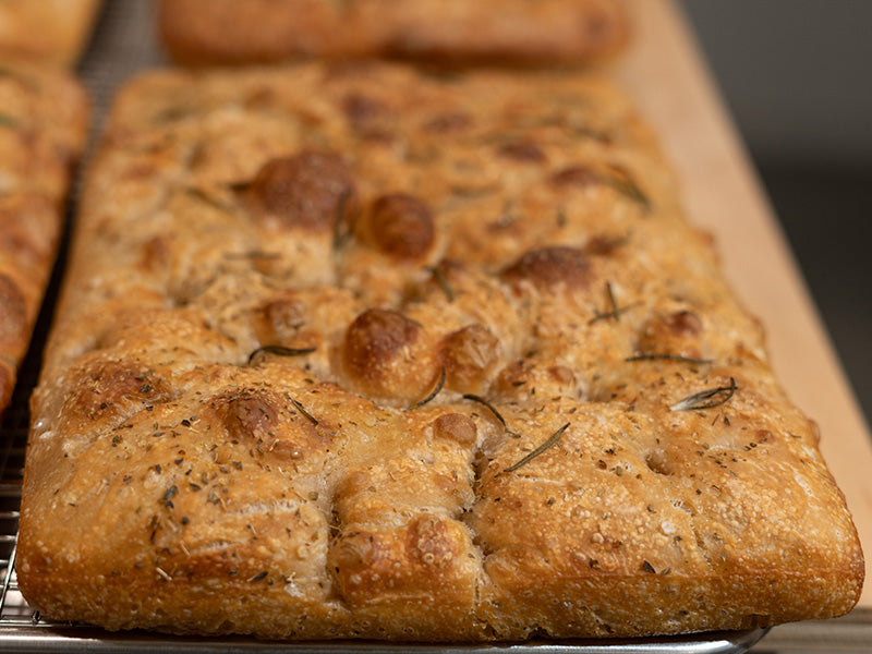 Focaccia slice