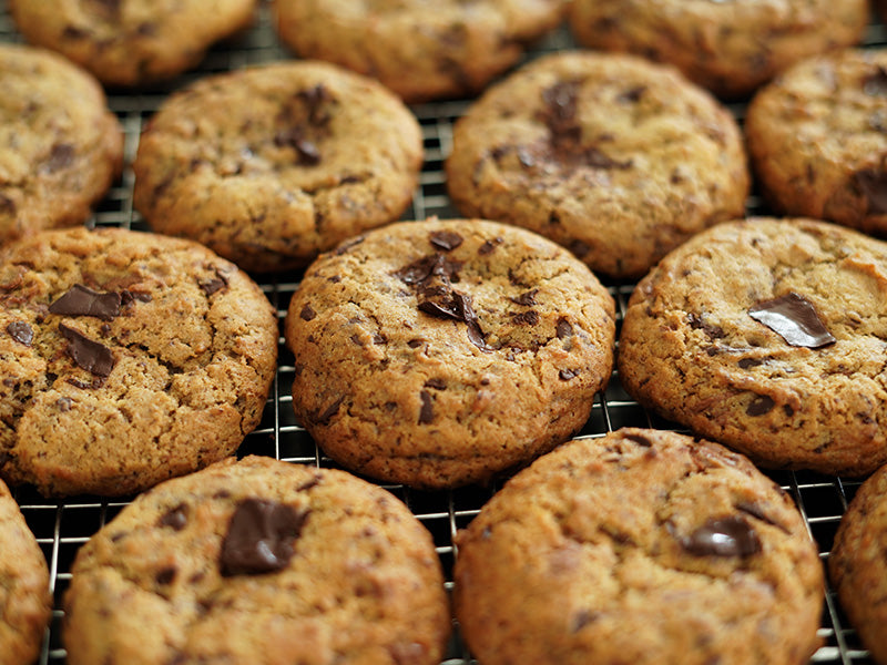 Chocolate Chunk Sourdough Cookies