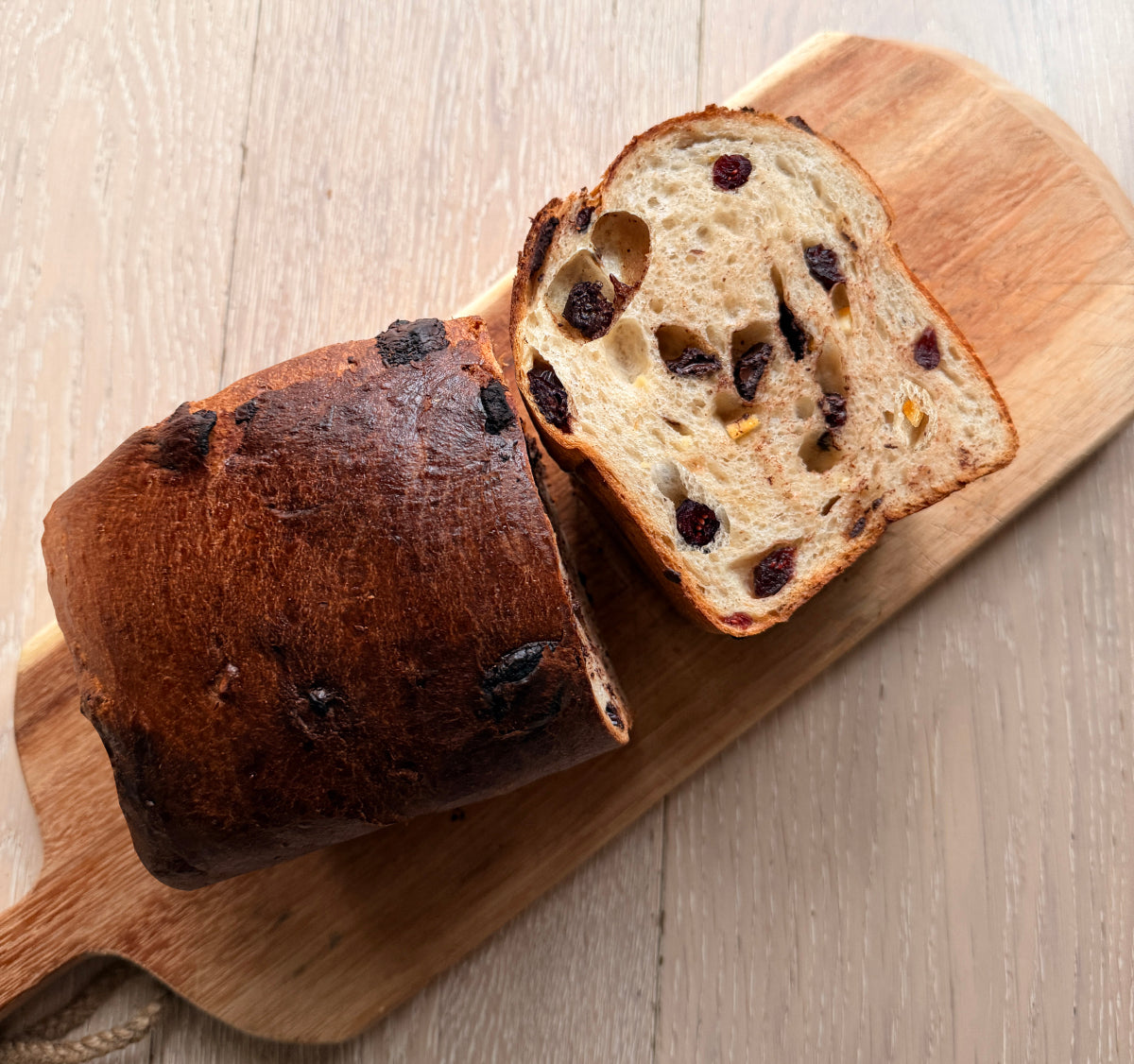 Holiday Cherry Chocolate Brioche Loaf (Saturday)