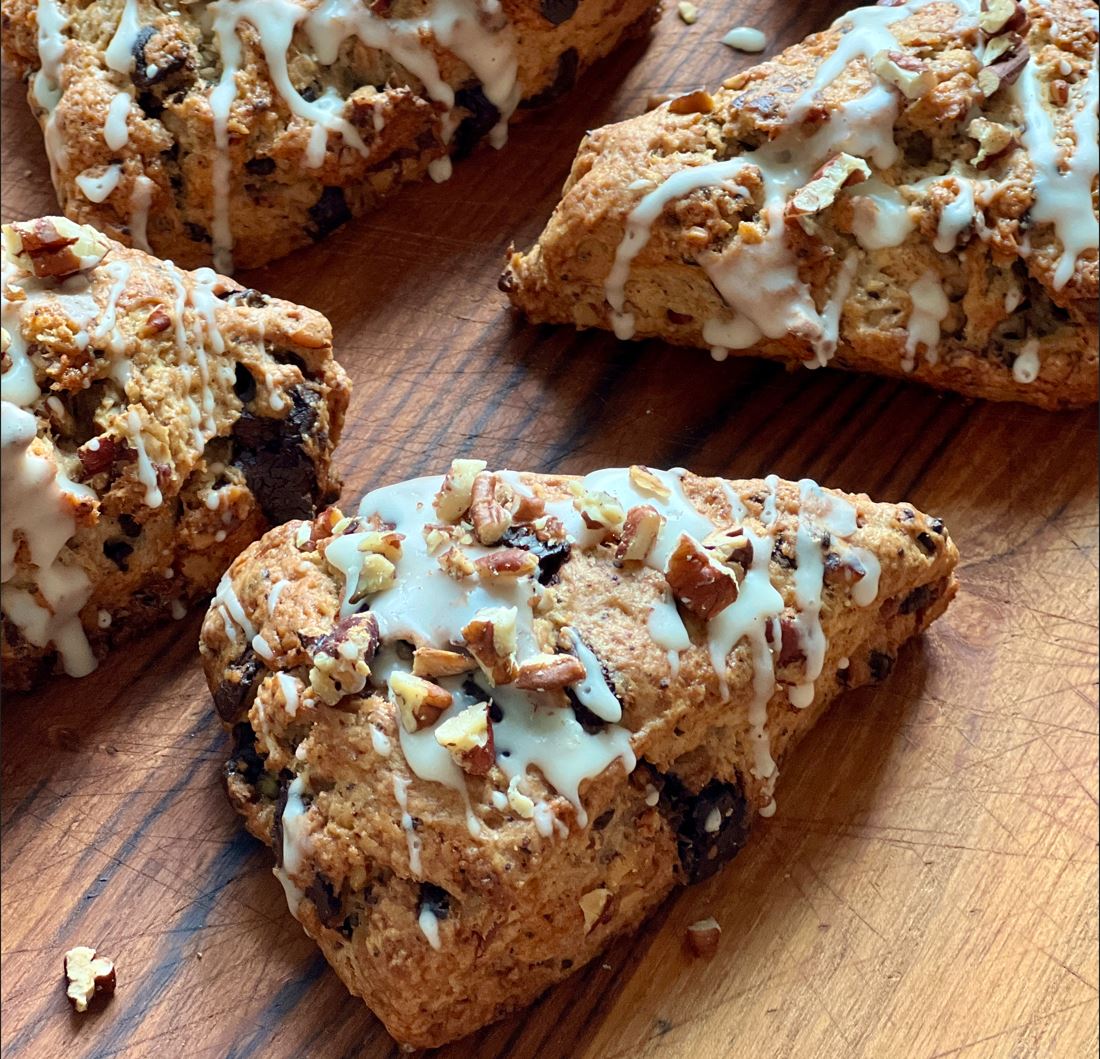 Fig Pecan Maple scones (bag of 2)