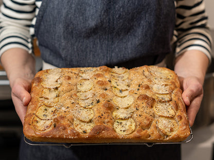 Sourdough Focaccia - Potato, Thyme, Parmesan (wednesday pickup)