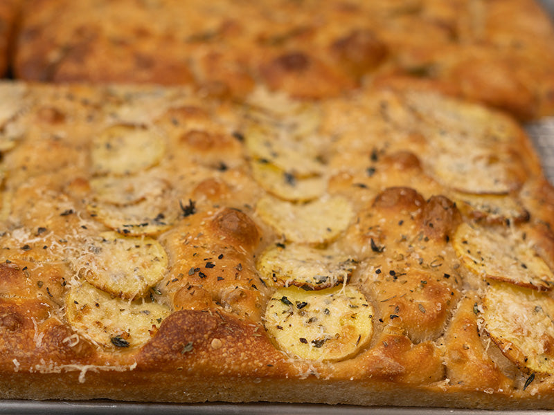 Sourdough Focaccia - Potato, Thyme, Parmesan (wednesday pickup)